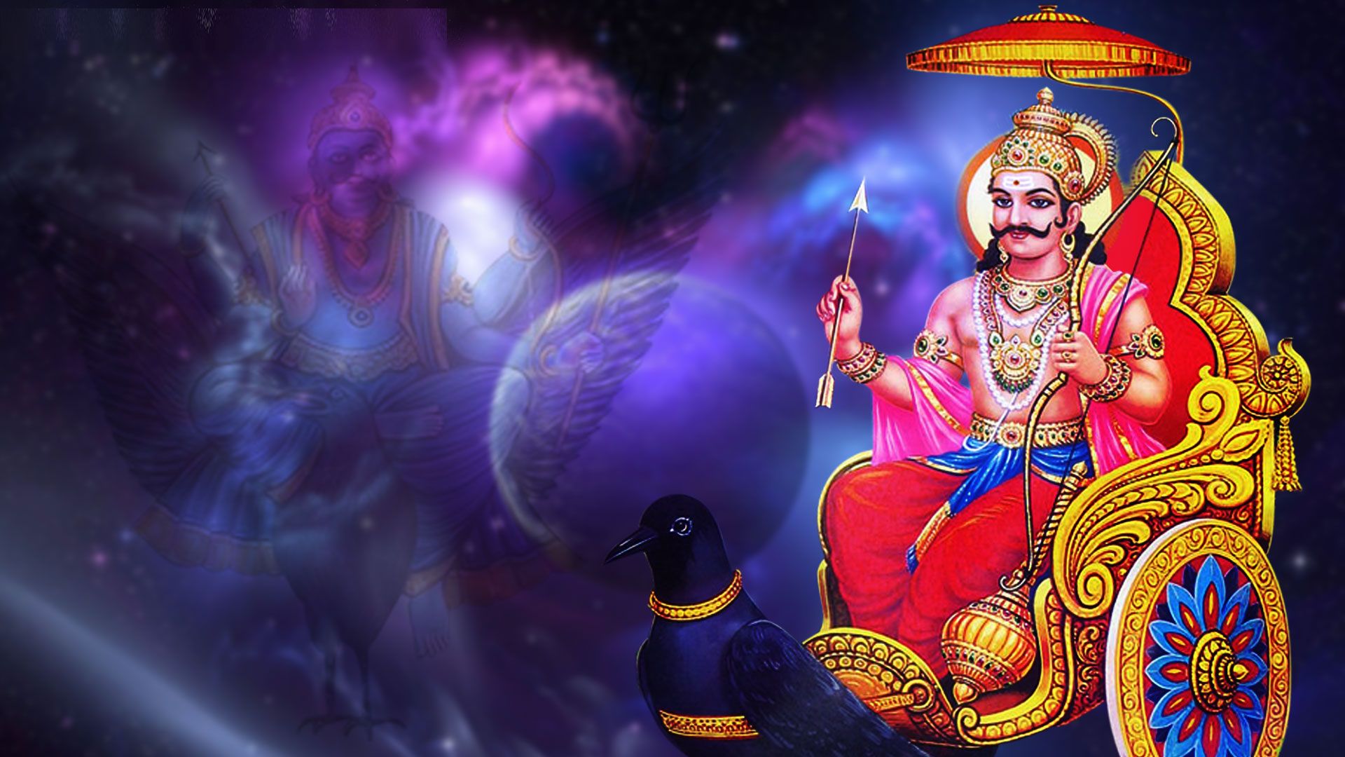 Lord Shani Dev Wallpapers - Full Hd Shani Dev , HD Wallpaper & Backgrounds