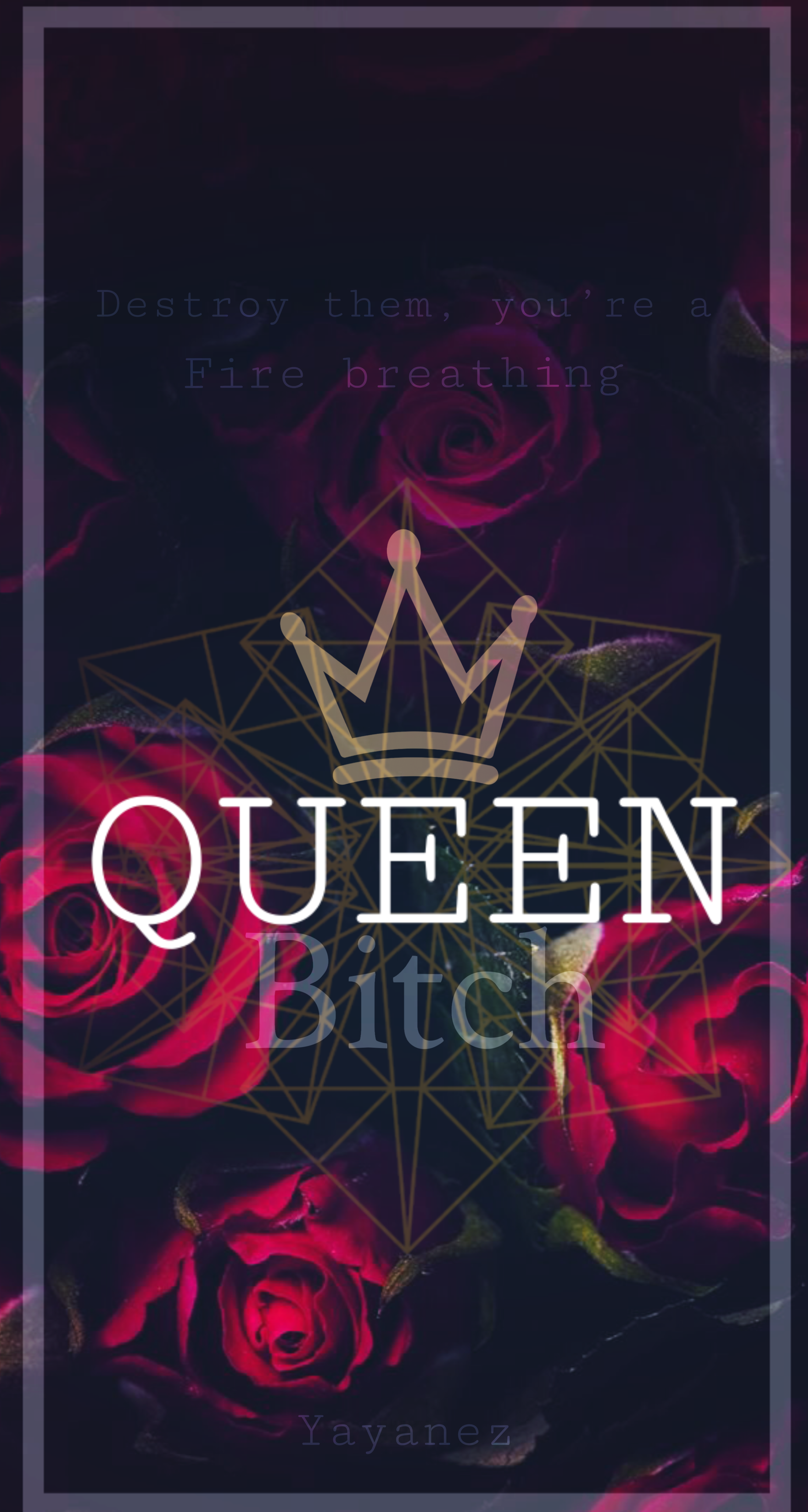 Queen Wallpaper Iphone Bitch Cocky Offensive Cool Wallpapers Queen Hd Wallpaper Backgrounds Download