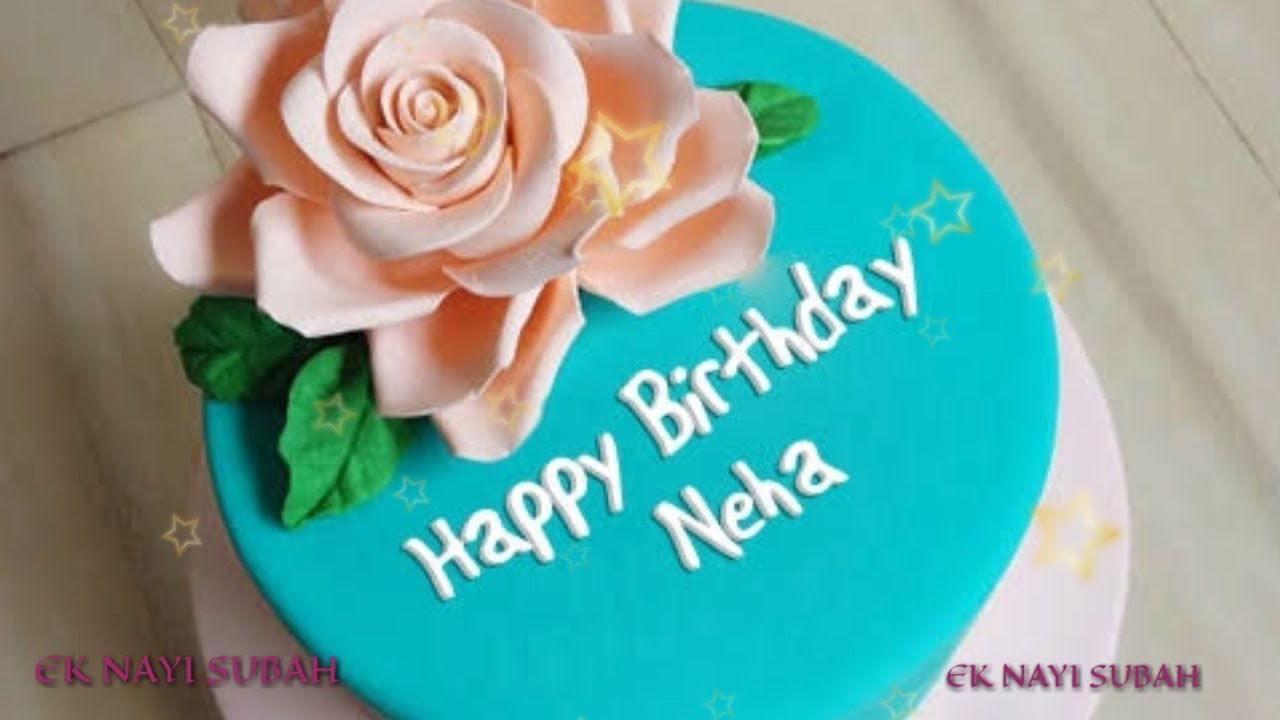 Happy Birthday Neha Whatsapp Status - Happy Birthday Neha Cake , HD Wallpaper & Backgrounds