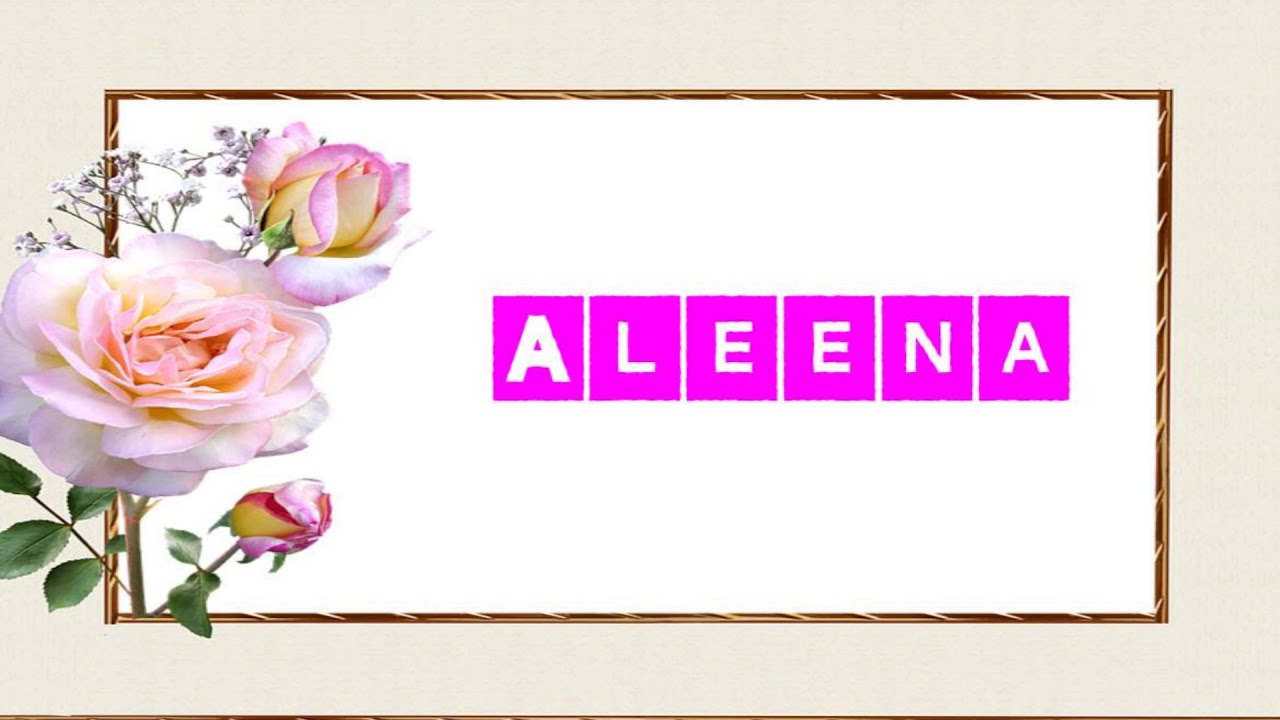 Aleena Name Wallpaper - پیام تبریک عید نوروز 98 , HD Wallpaper & Backgrounds