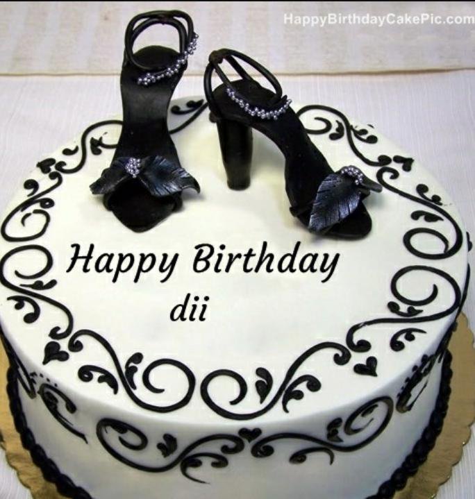 Birthday Cake For Girlfriend Or Boyfriend - Happy Birthday Nazneen Cake , HD Wallpaper & Backgrounds