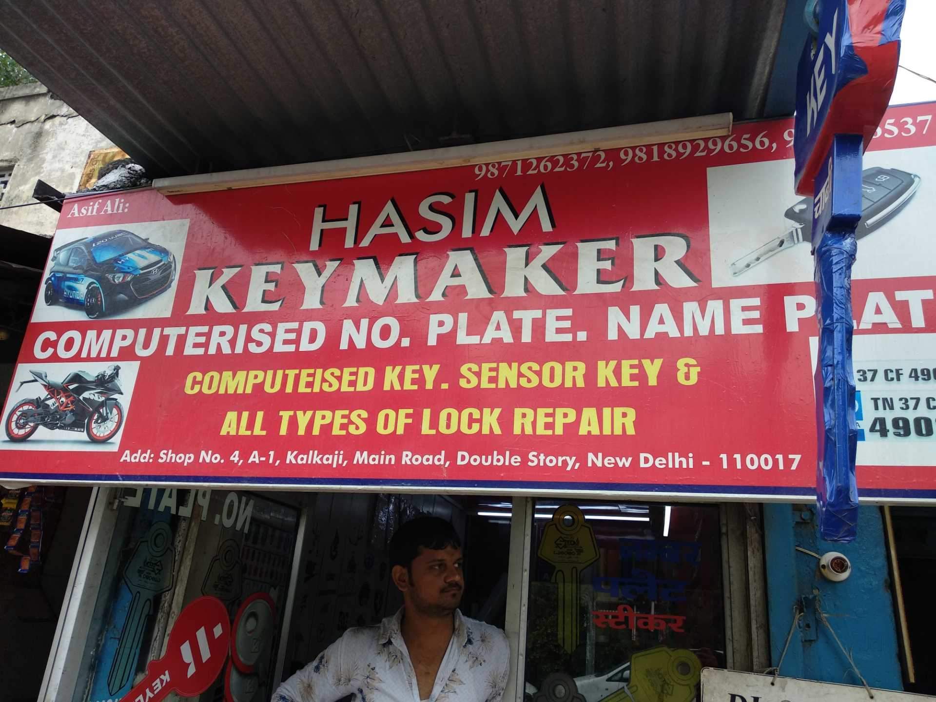 Hashim Key Maker Photos, Kalkaji, Delhi- Pictures & - Signage , HD Wallpaper & Backgrounds