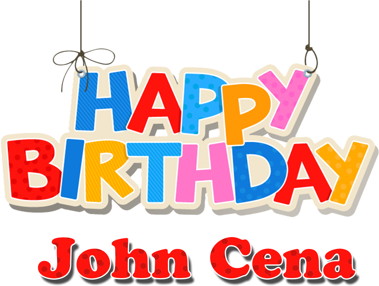 John Cena Happy Birthday Name Png - Happy Birthday My Love Abdullah , HD Wallpaper & Backgrounds