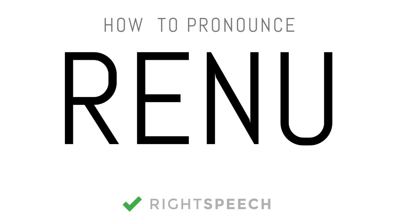 How To Pronounce Renu - Shop The Trend , HD Wallpaper & Backgrounds