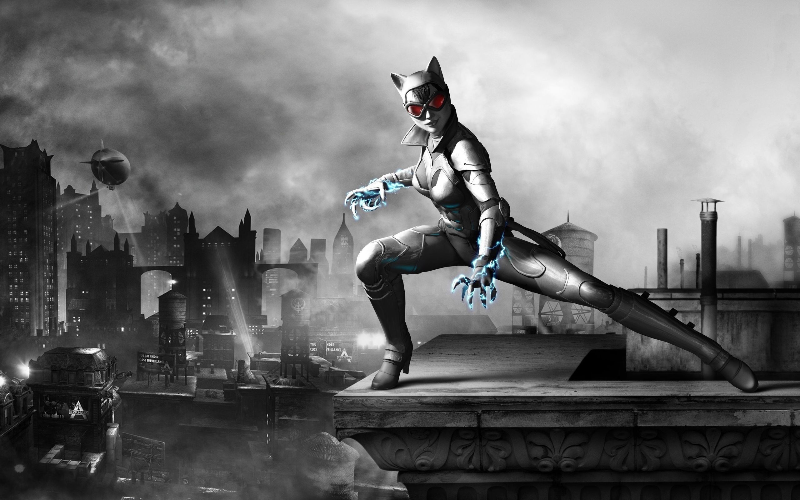 Standard 3 - - Batman Arkham City Art , HD Wallpaper & Backgrounds
