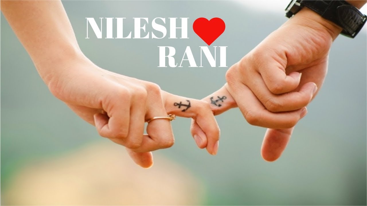 Nilesh❤️rani Name Whatsapp Status - New Wallpaper 2018 Love , HD Wallpaper & Backgrounds