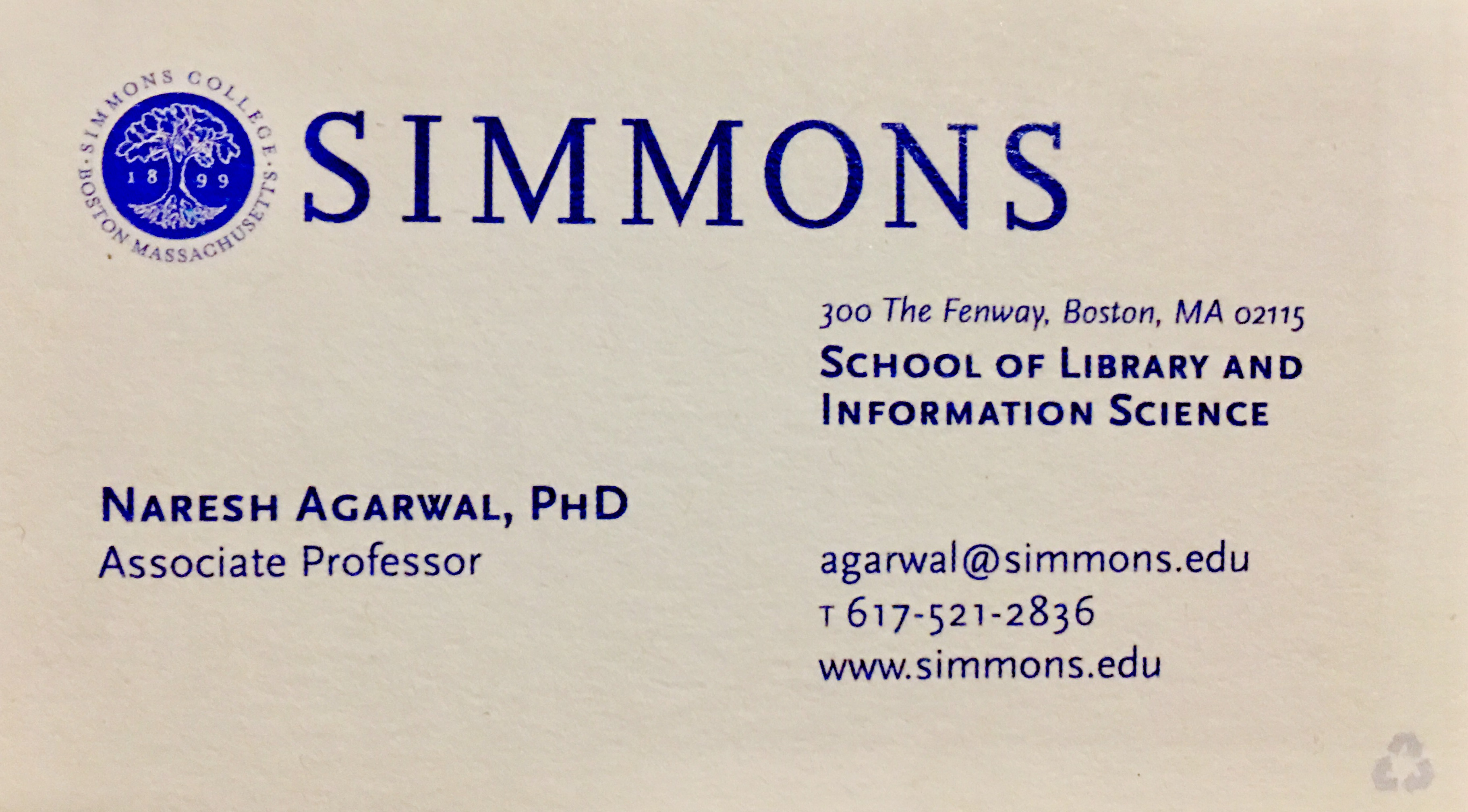 Namecard - Simmons College , HD Wallpaper & Backgrounds