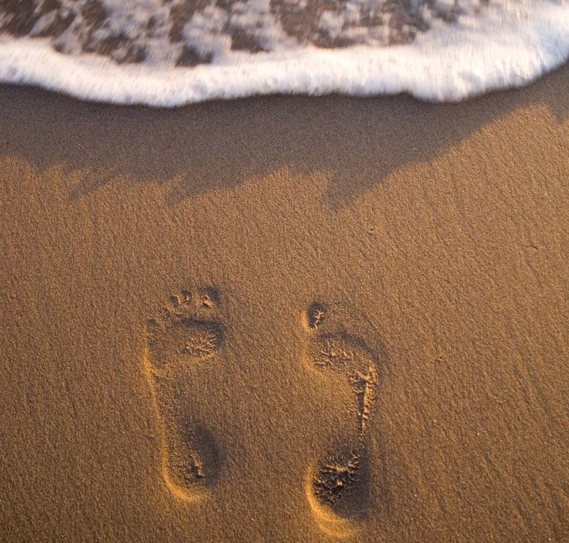Farheen Name Wallpaper - Foot Print In Beach Sand , HD Wallpaper & Backgrounds