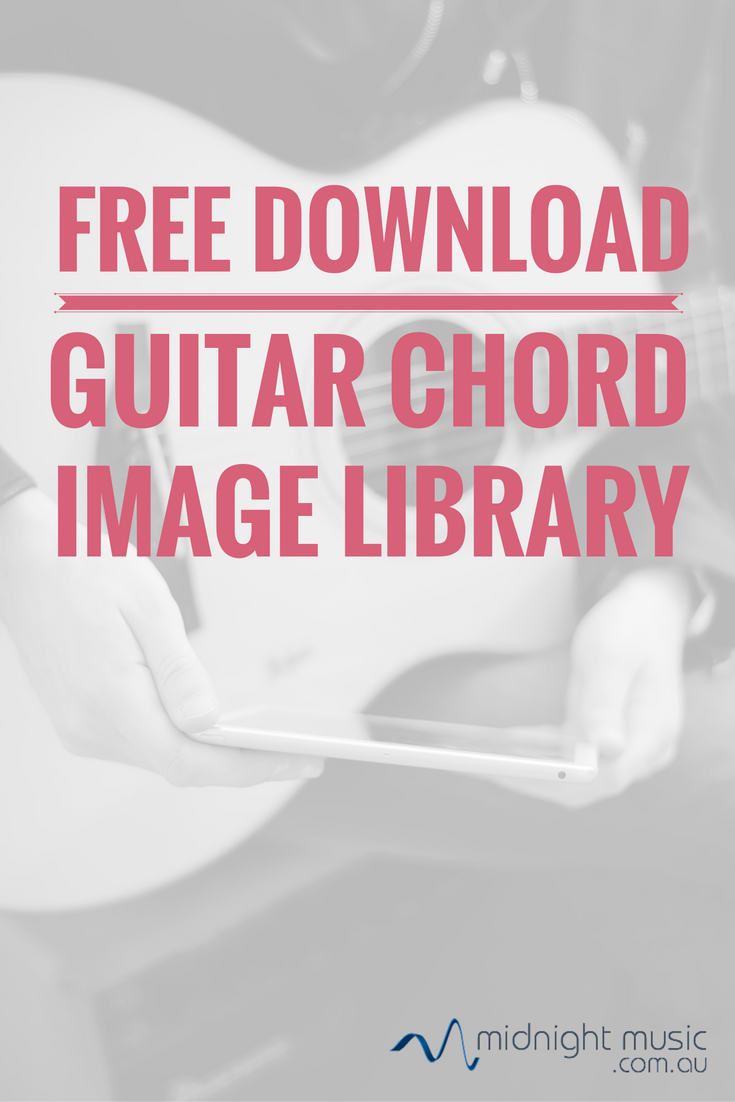 Free Guitar Chord Image Library - Poster , HD Wallpaper & Backgrounds