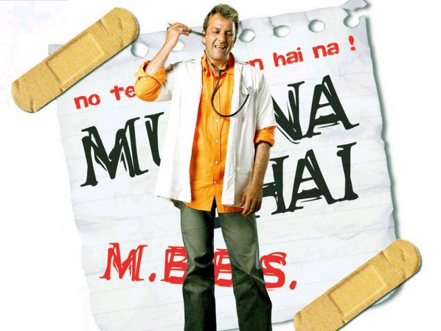 Munna Bhai M - Munna Bhai Mbbs Hindi Movie , HD Wallpaper & Backgrounds
