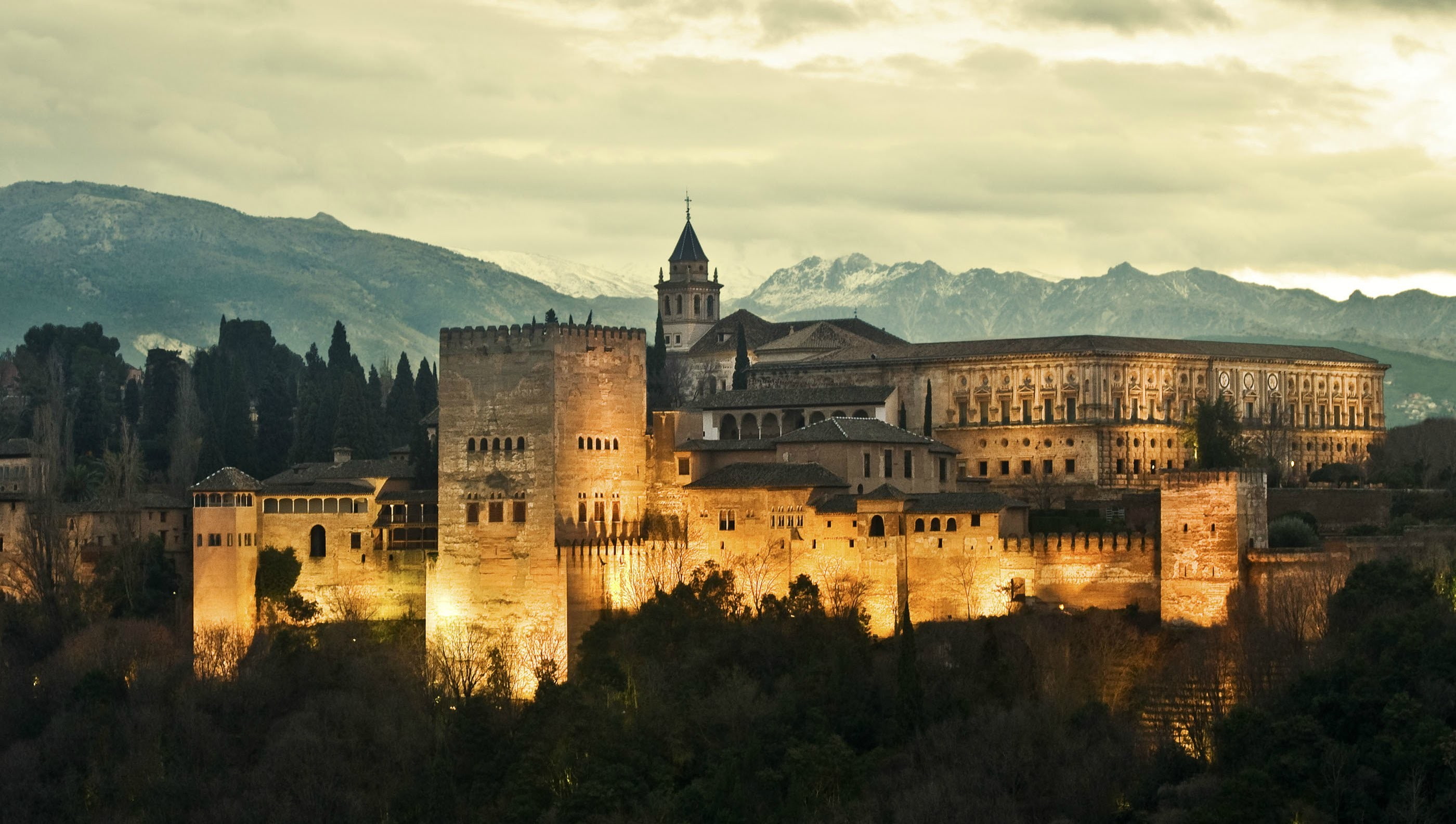 Alhambra, Arquitectura, Granada - Al Andalus Spain , HD Wallpaper & Backgrounds