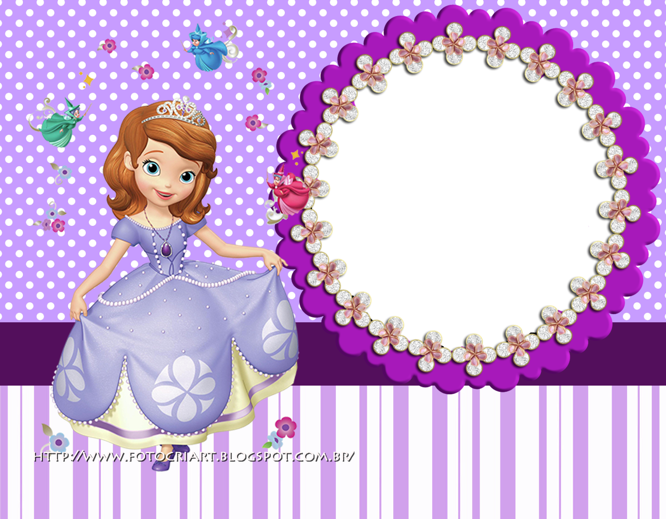 Princesa Sofia Wallpaper - Sofia The First Border , HD Wallpaper & Backgrounds