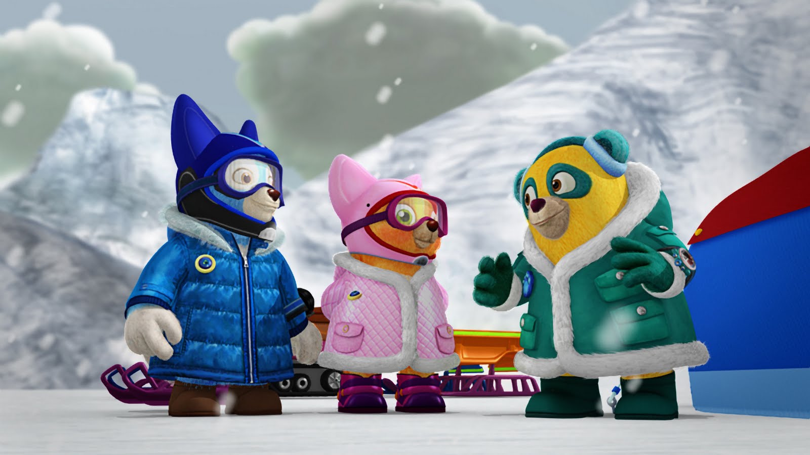 Special Agent Oso Wallpaper Full Hd - Special Agent Oso Snow , HD Wallpaper & Backgrounds