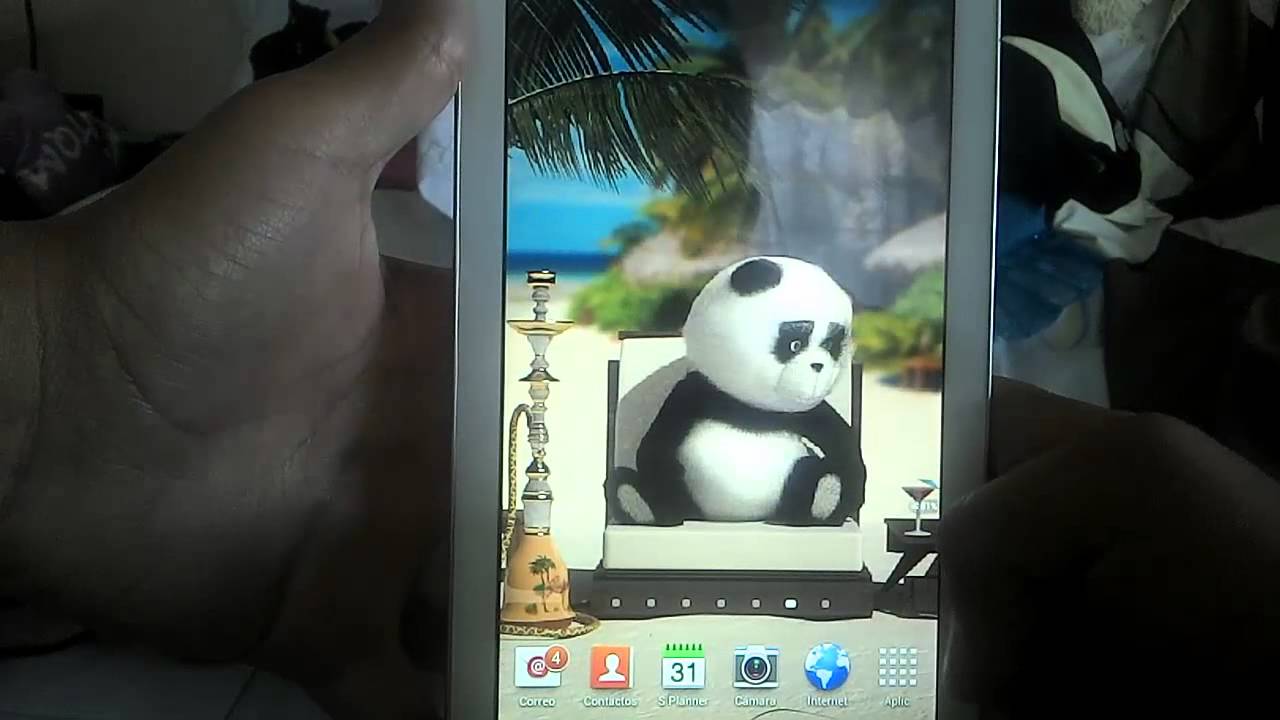 Oso Panda Vicioso Live Wallpaper Apk - Panda , HD Wallpaper & Backgrounds