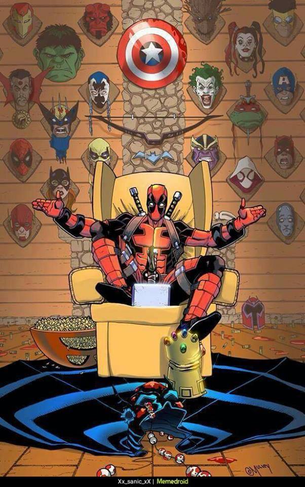 Fondos De Pantalla - Deadpool Kills The Marvel Universe Throne , HD Wallpaper & Backgrounds