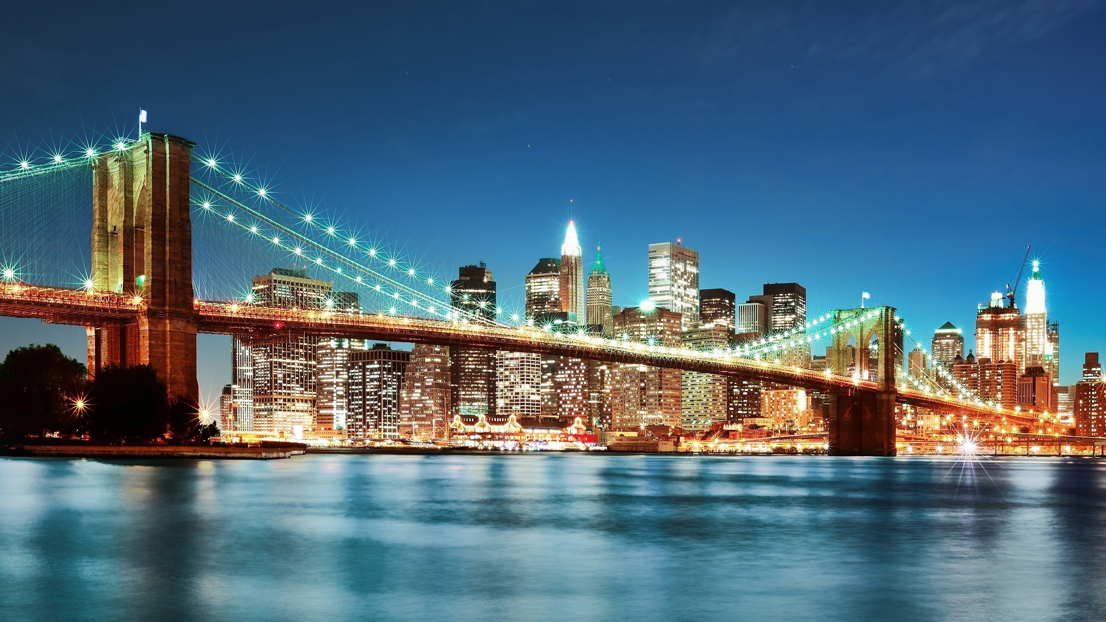 Brooklyn Bridge Hqfx Wallpapers - Brooklyn Bridge , HD Wallpaper & Backgrounds