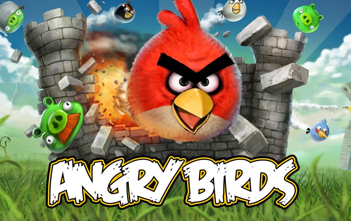 Los Clasicos Y Modernos Dibujos Animados Estan Presente - Angry Birds , HD Wallpaper & Backgrounds