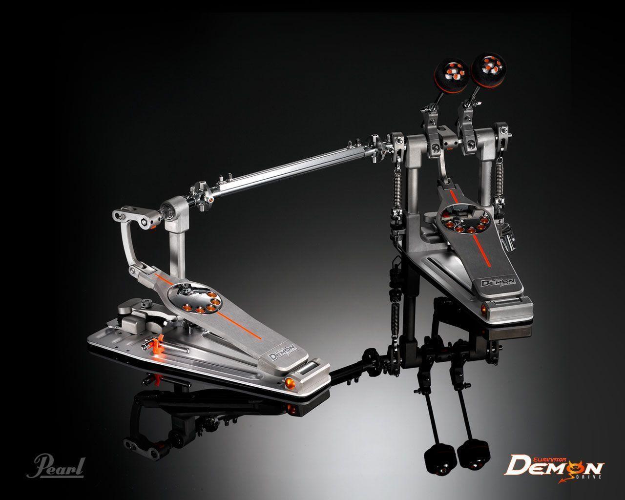 Images For > Tama Drum Wallpaper - Pearl Demon Drive Double Bass , HD Wallpaper & Backgrounds