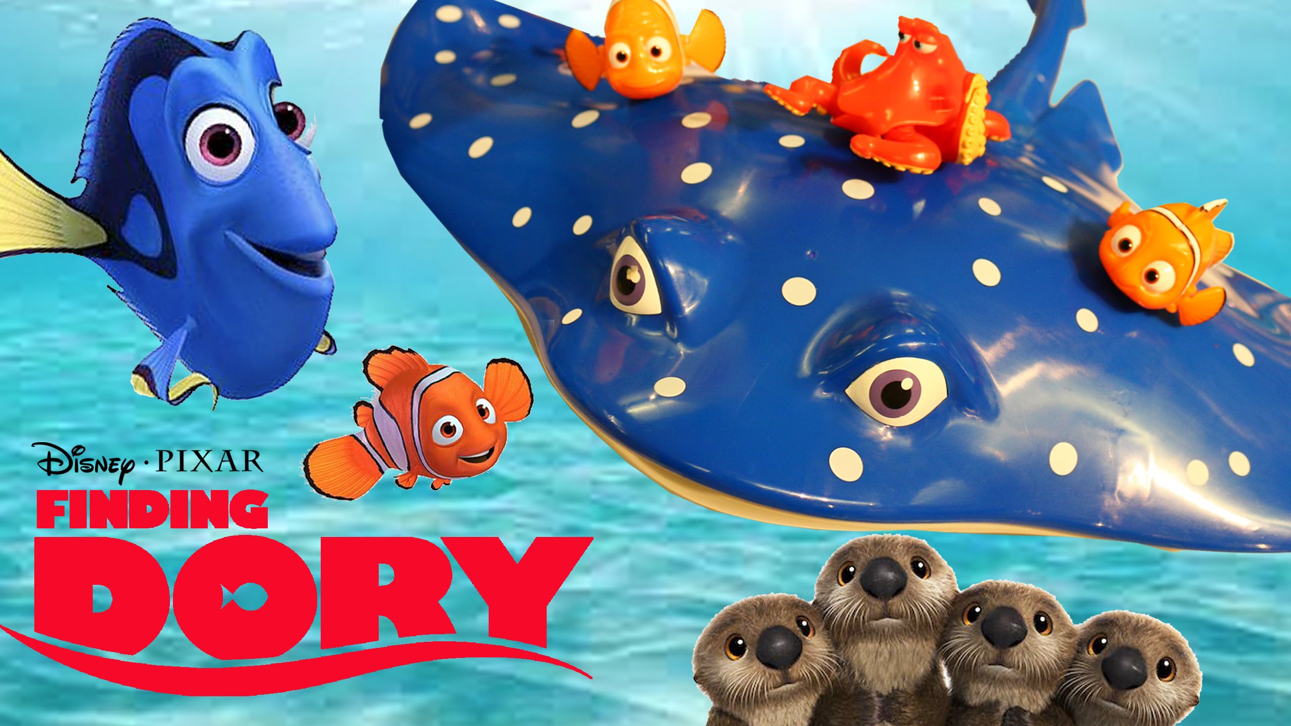Nimo Wallpaper - Disney Finding Nemo Dory Toys , HD Wallpaper & Backgrounds