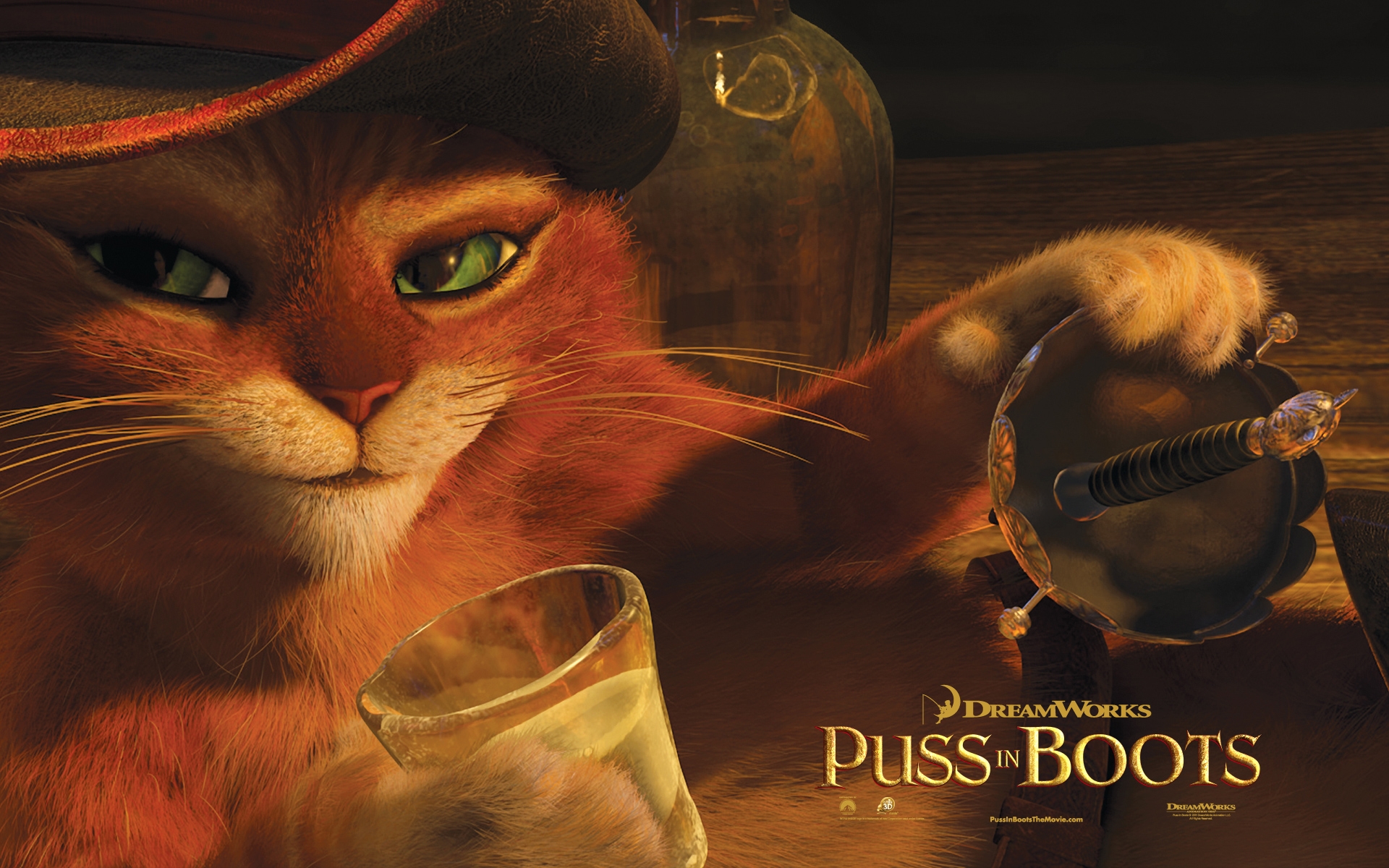 Assista Aos Trailers De “gato De Botas” - Puss In Boots , HD Wallpaper & Backgrounds