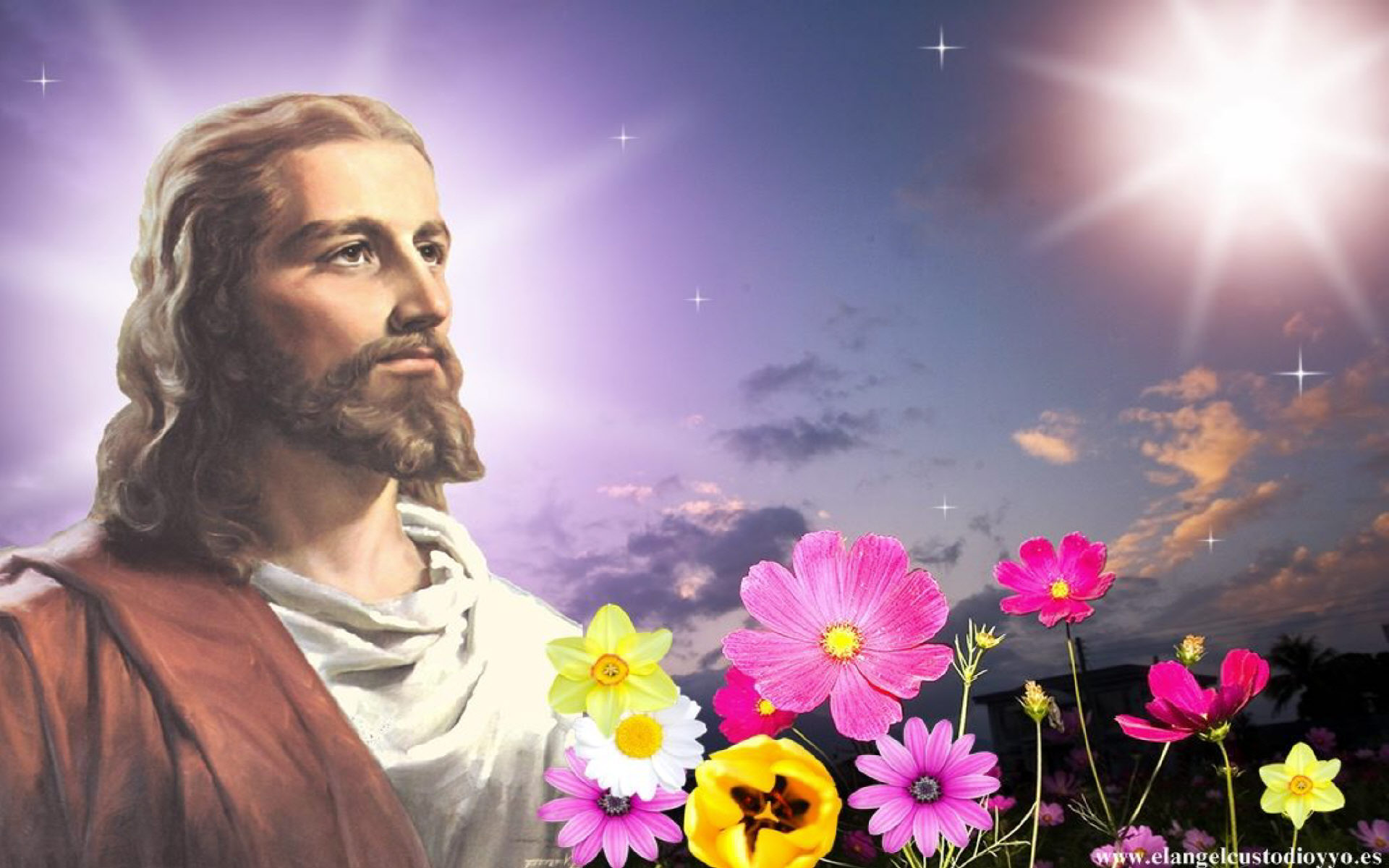 Wallpapers De Temas Religiosos - Jesus Christ , HD Wallpaper & Backgrounds