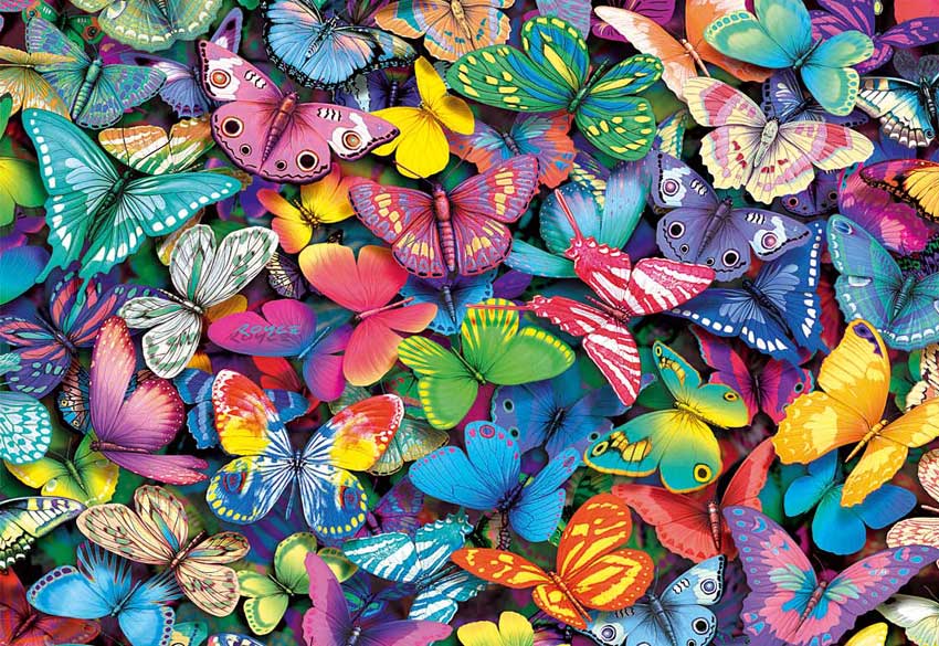 Wallpapers De Mariposas - Colorful Butterflies , HD Wallpaper & Backgrounds