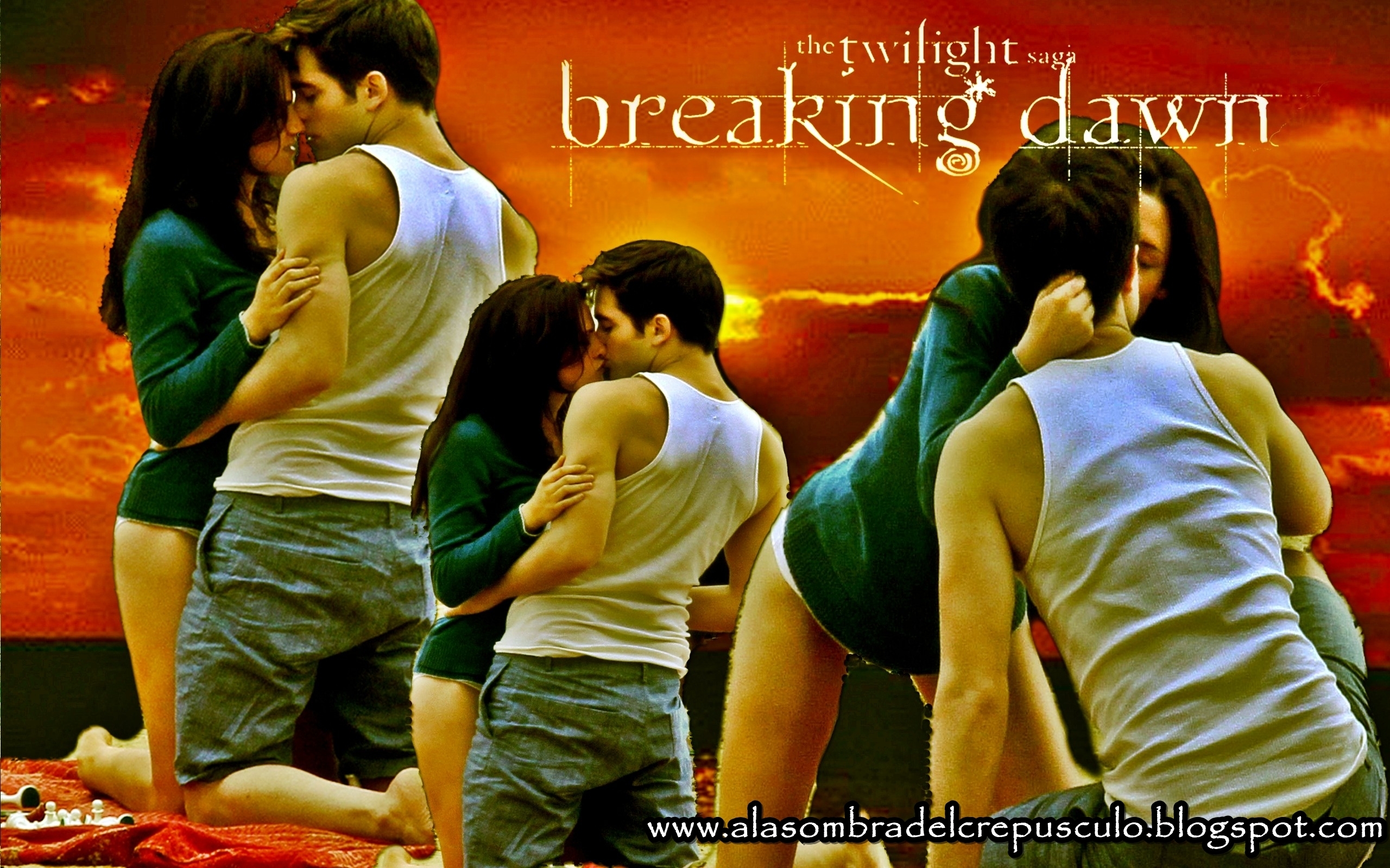 Serie Crepúsculo Fondo De Pantalla Possibly With A - Twilight Saga Breaking Dawn , HD Wallpaper & Backgrounds