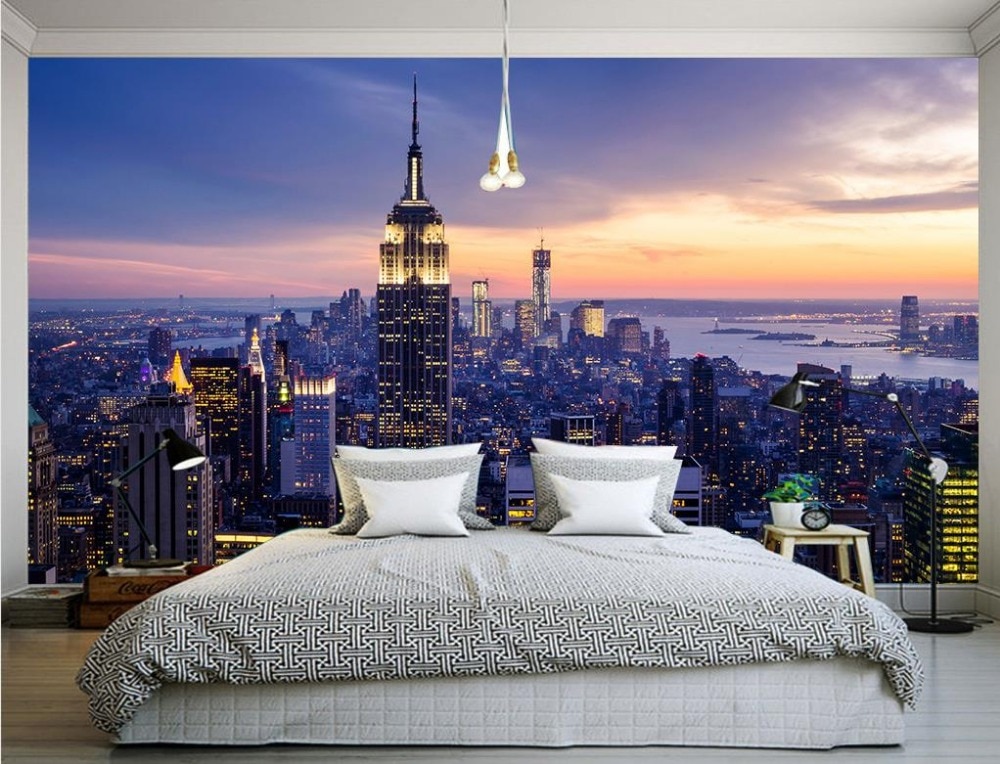 Encargo De La Foto Wallpaper 3d Nueva York Amanecer - 3d Wallpaper New York , HD Wallpaper & Backgrounds