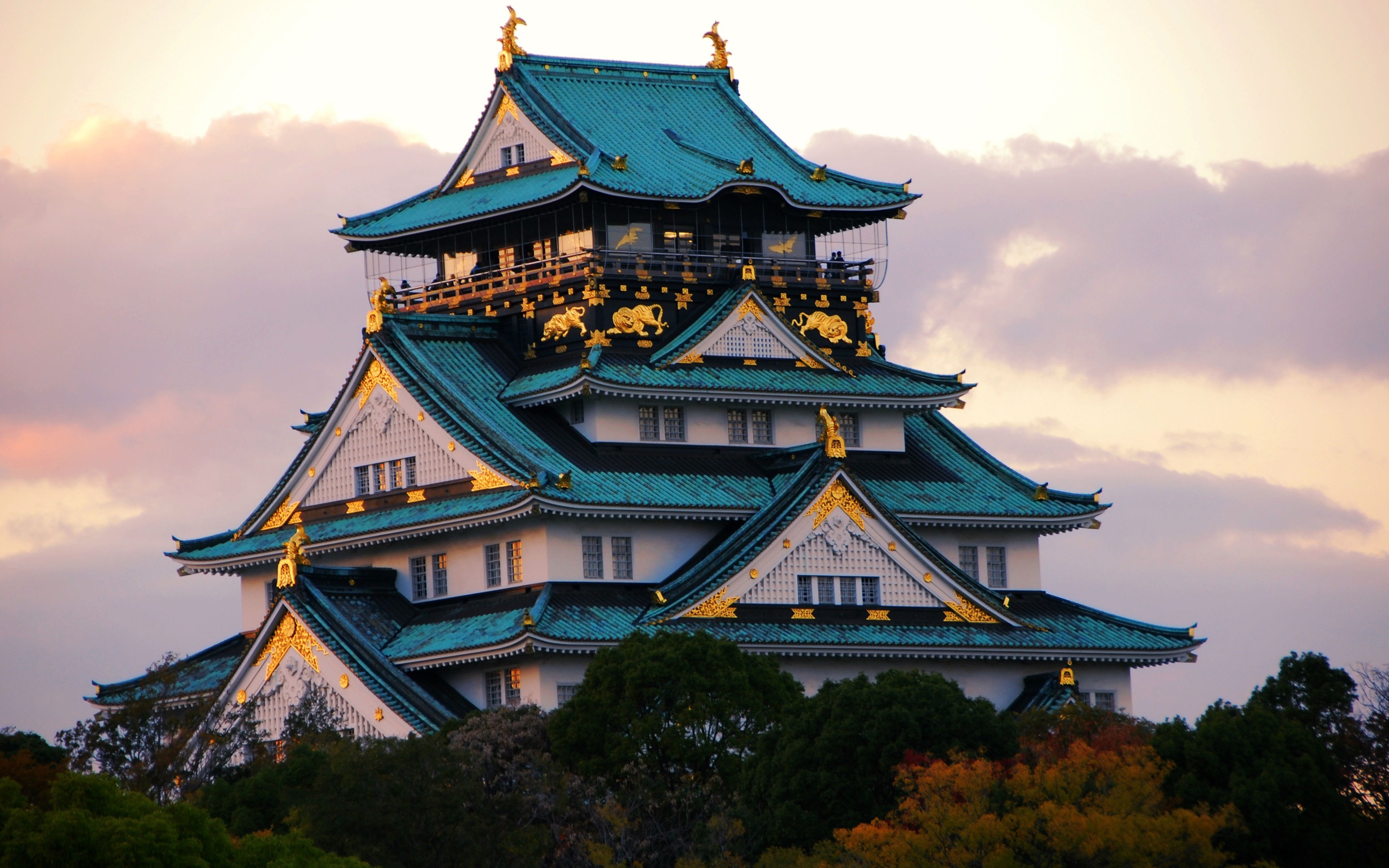 Download This Wallpaper Osaka Castle Hd Wallpaper Backgrounds Download