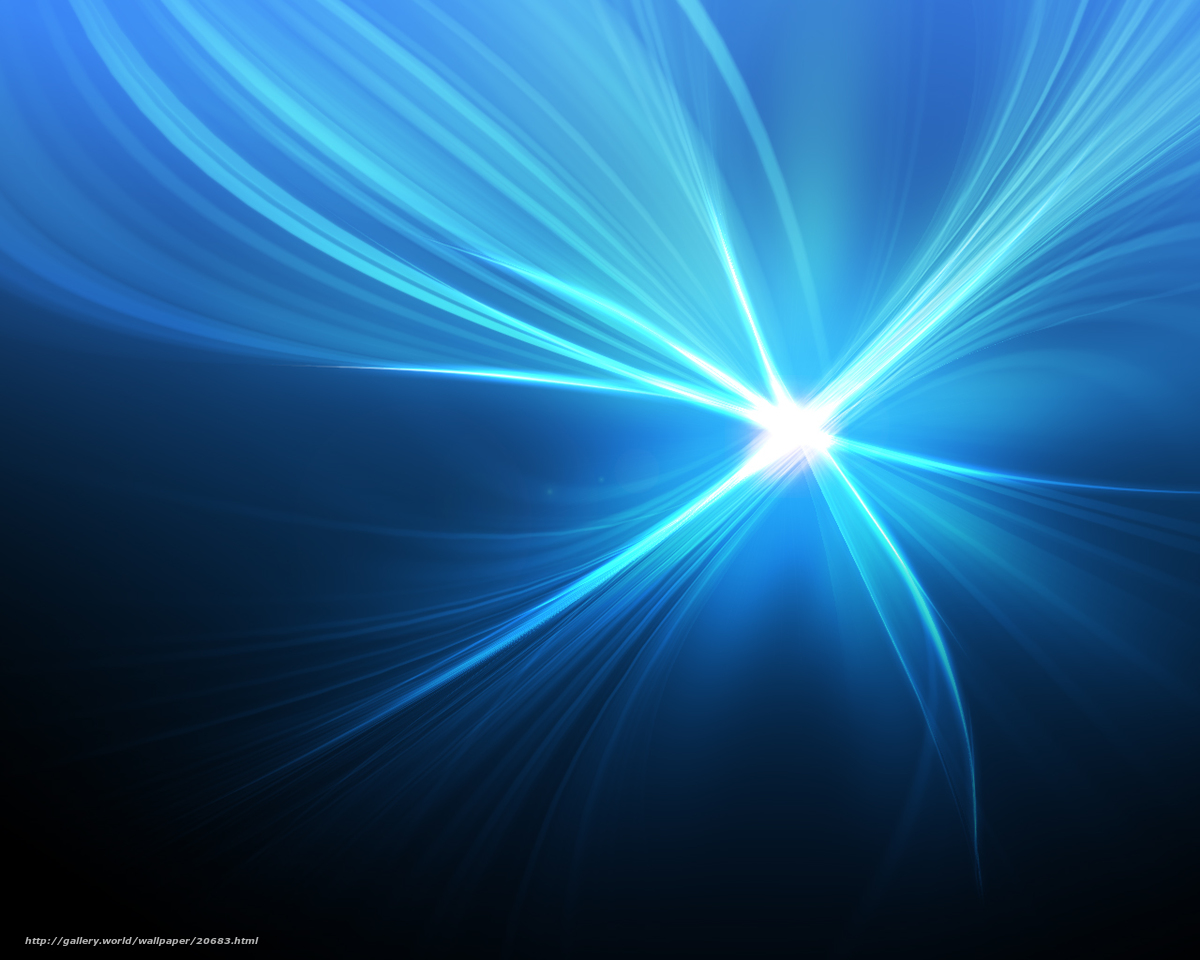 Download Wallpaper Rays, Light, Blue Free Desktop Wallpaper - Blue Abstract Star , HD Wallpaper & Backgrounds
