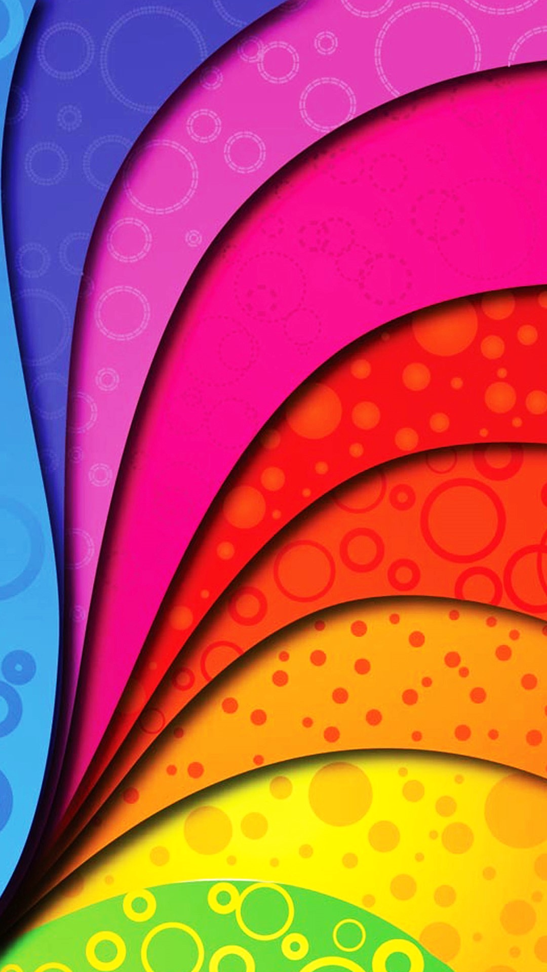 Colorido Swirl Arco-iris Dots Android Wallpaper Whatsapp, - Hd Colorful Wallpaper Download , HD Wallpaper & Backgrounds