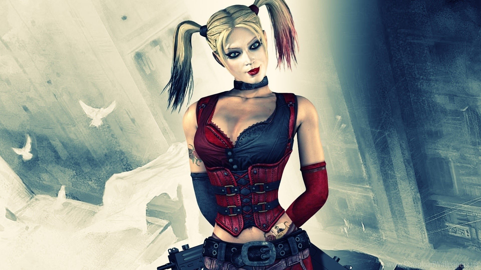 Download Original Size - Harley Quinn , HD Wallpaper & Backgrounds