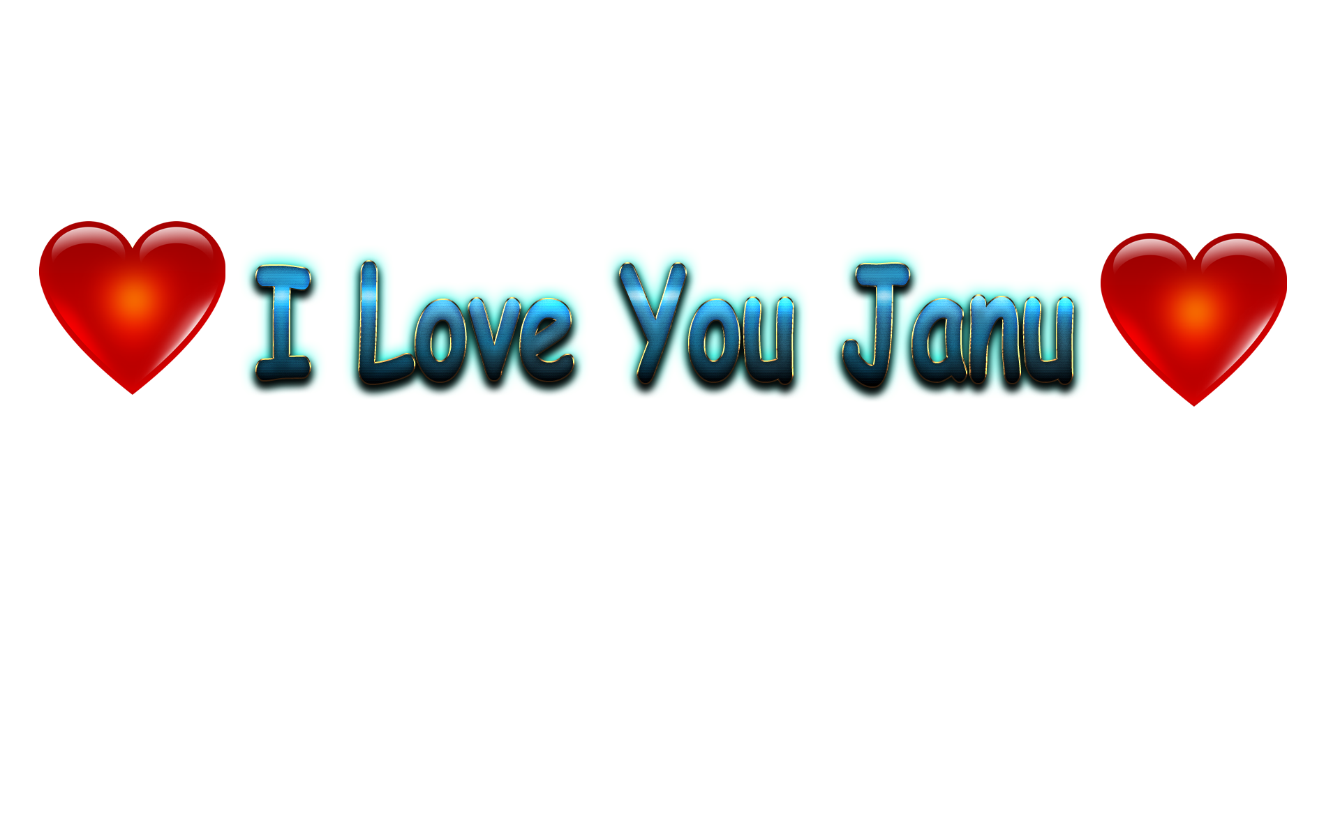 Janu Name Wallpaper - Heart , HD Wallpaper & Backgrounds