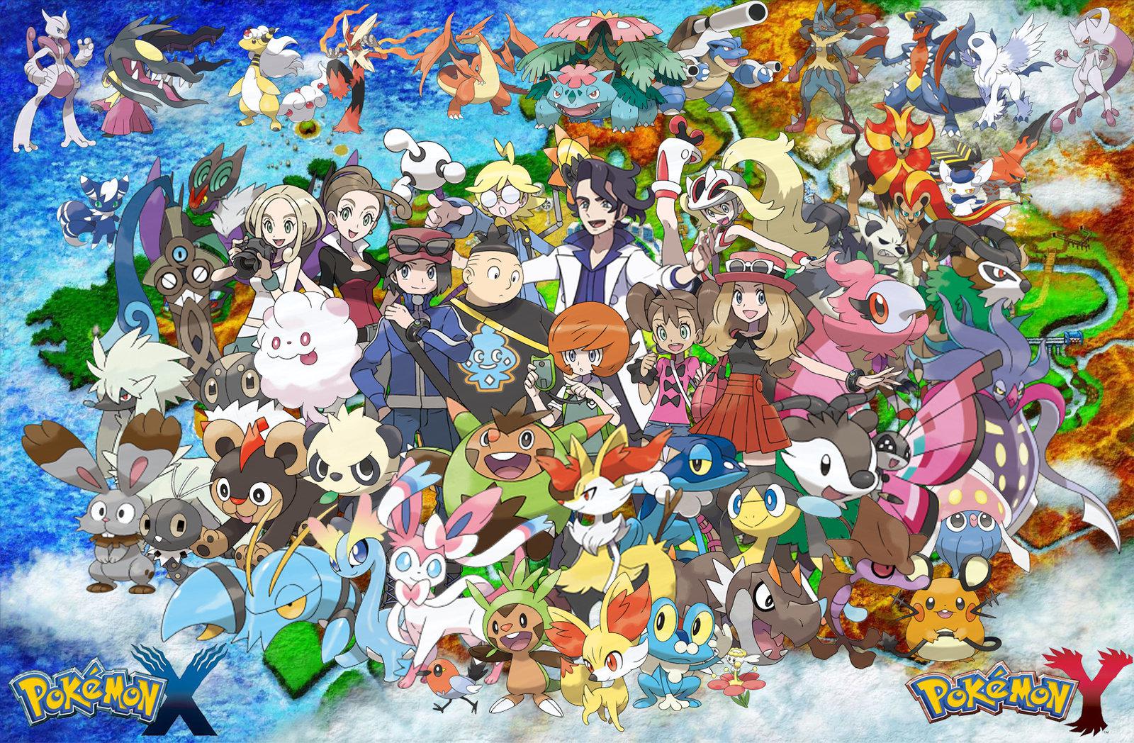 Pokemon X And Y Wallpapers 1080p - Pokémon X And Y , HD Wallpaper & Backgrounds