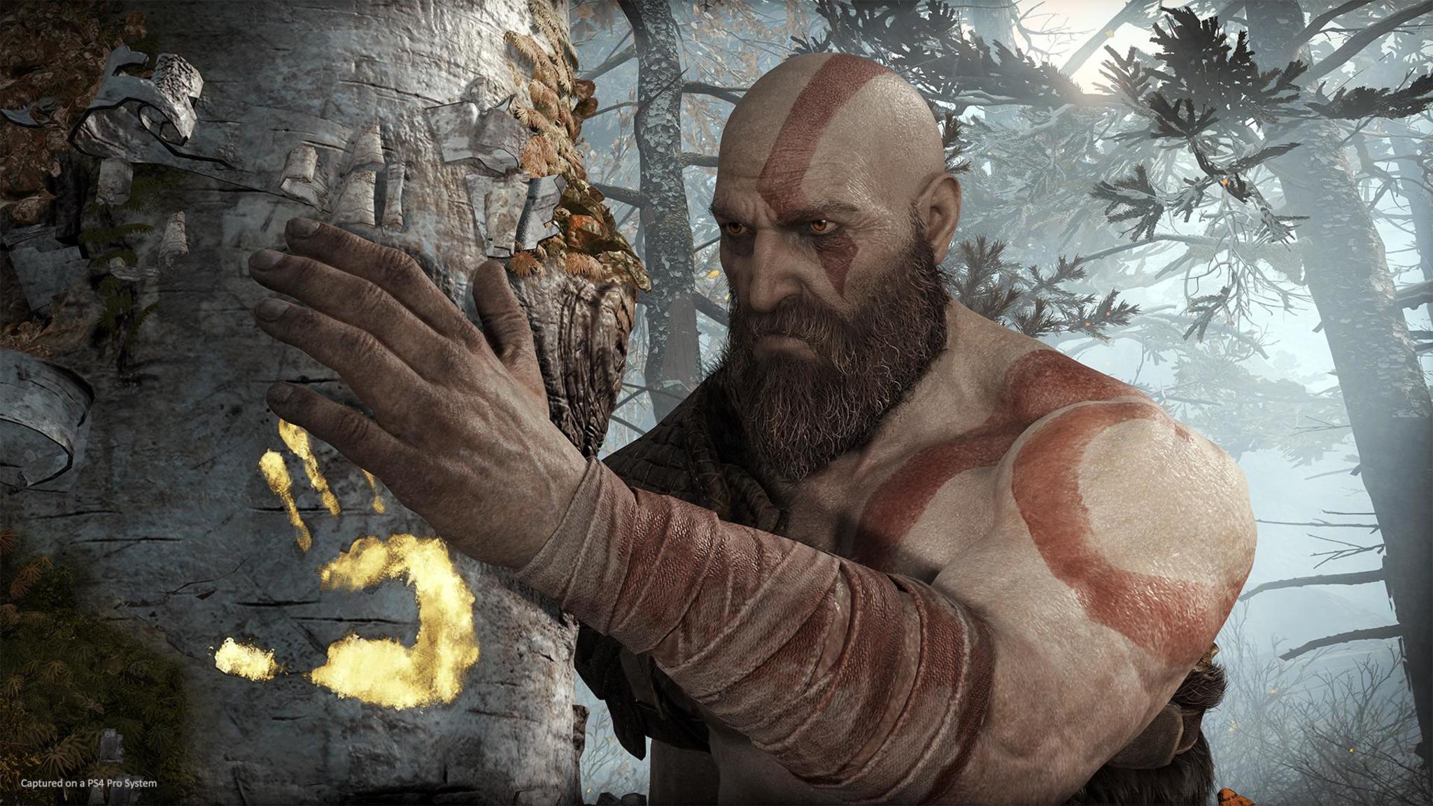 Kratos God Of War 4 Tf - God Of War Full Screen , HD Wallpaper & Backgrounds