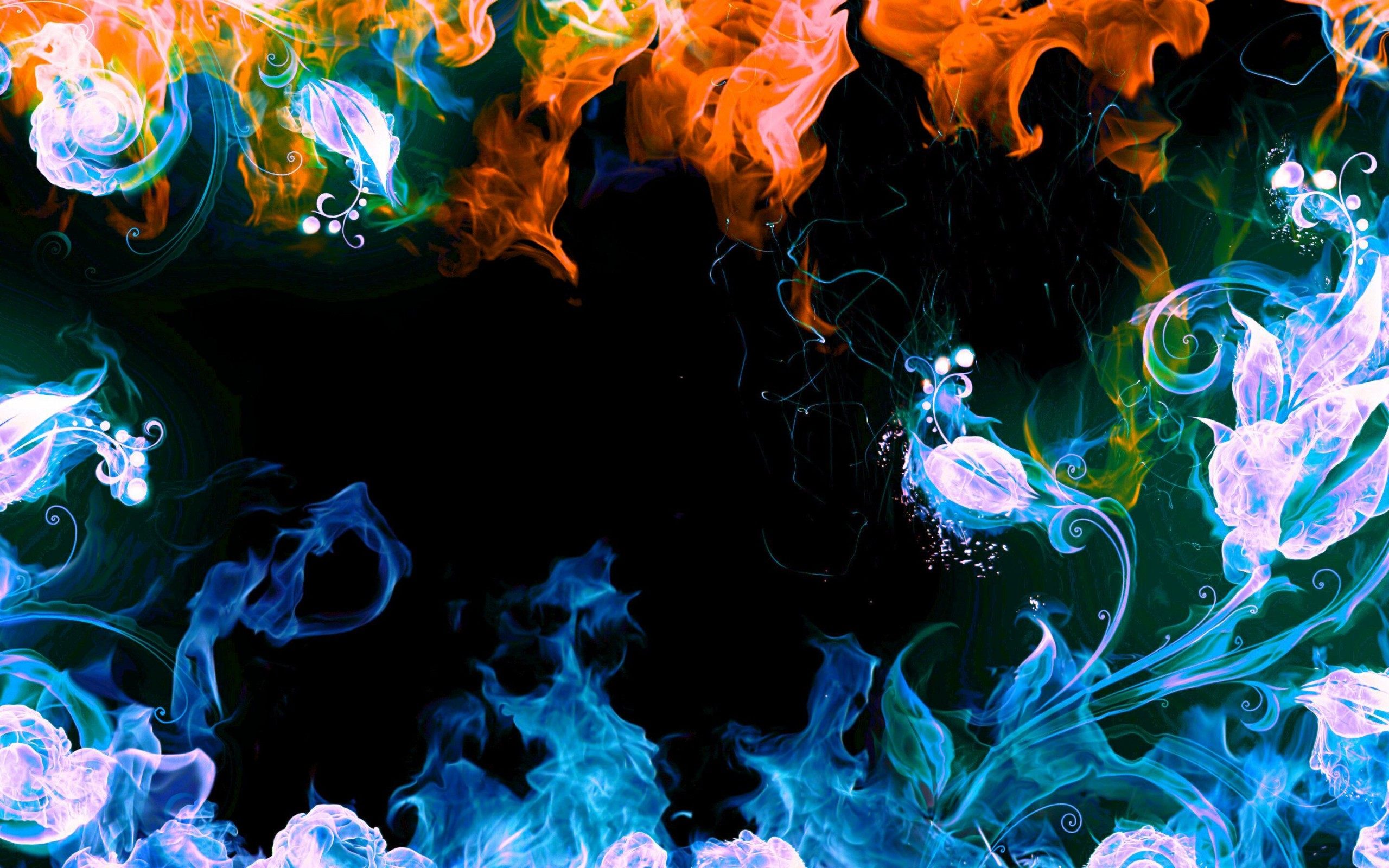 Fire Colors Flame Wallpaper - Smoke Images Without Background , HD Wallpaper & Backgrounds