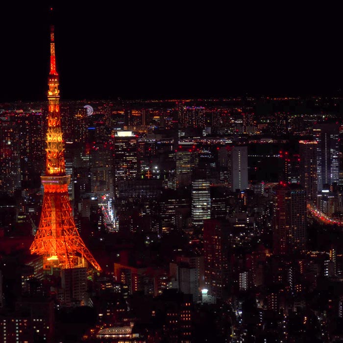 Real 4k Hdr - Tokyo Tower , HD Wallpaper & Backgrounds