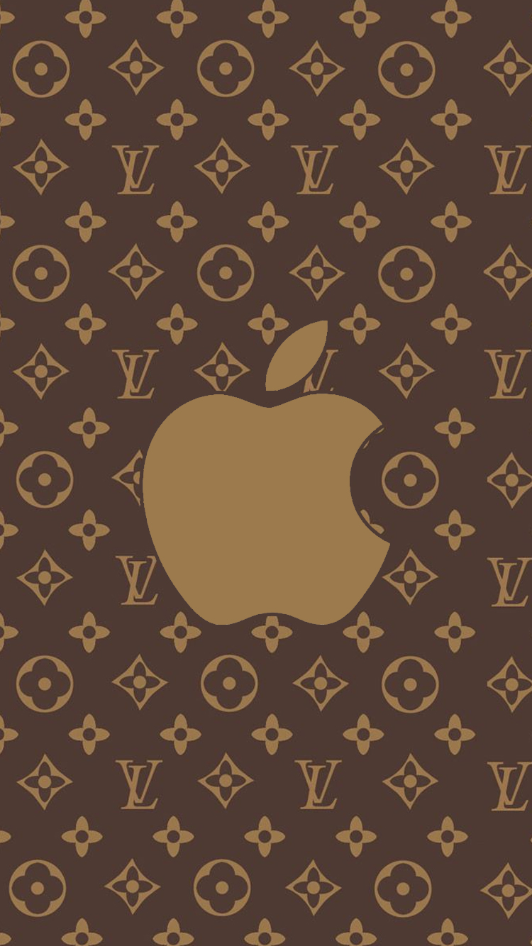 Louis Vuitton Pattern Iphone 5 Wallpaper Hd Free Download - Louis Vuitton Wallpaper Brown , HD Wallpaper & Backgrounds