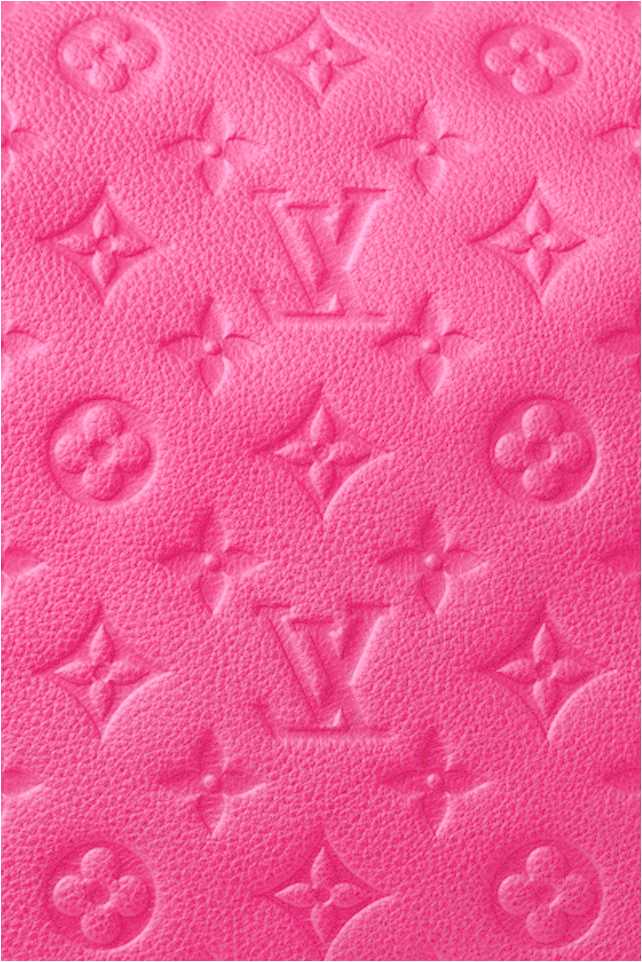 Download Pink Louis Vuitton Print Wallpaper