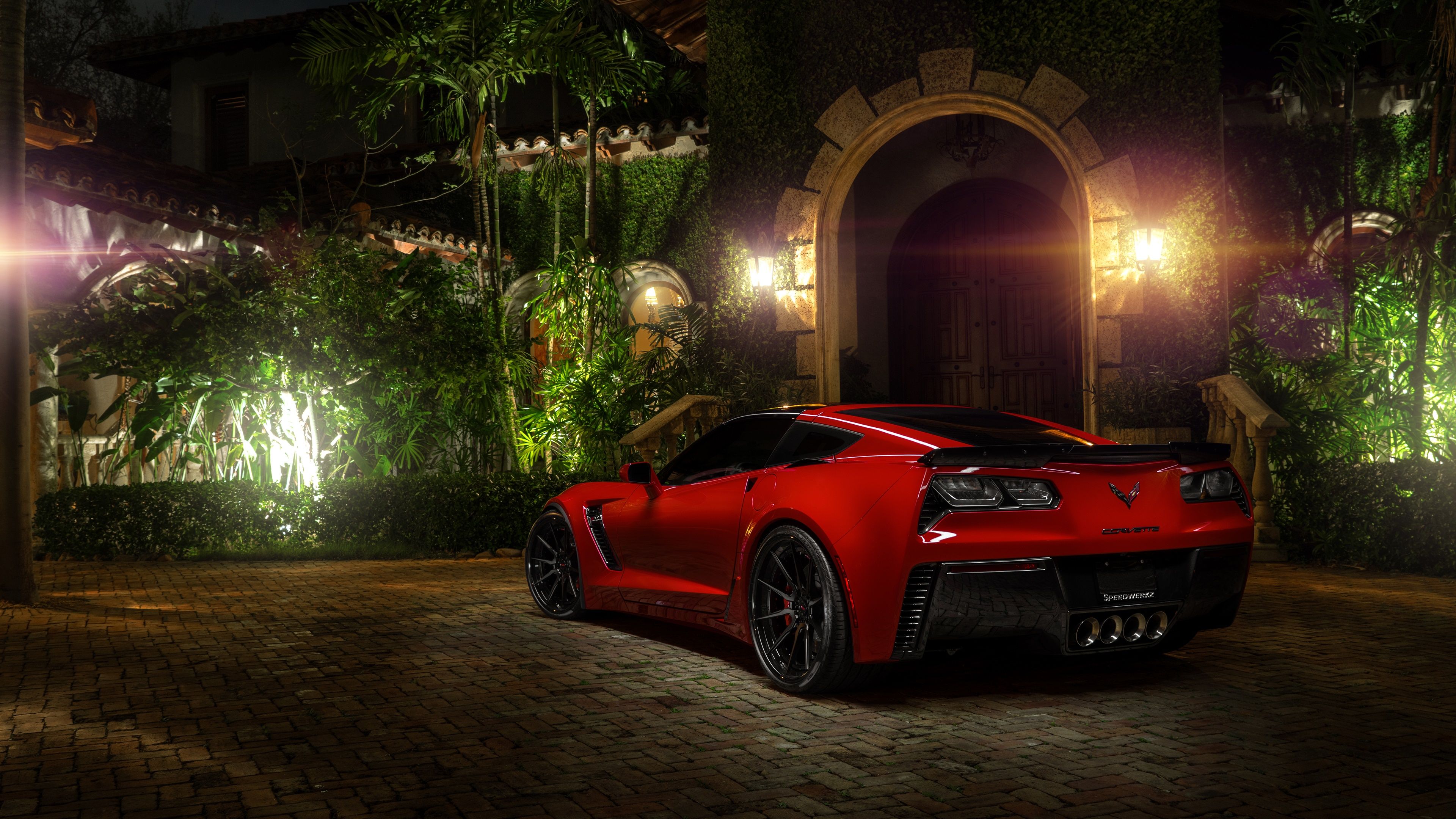 Chevrolet Corvette Macbook Air 4k - Chevrolet Corvette (c7) , HD Wallpaper & Backgrounds