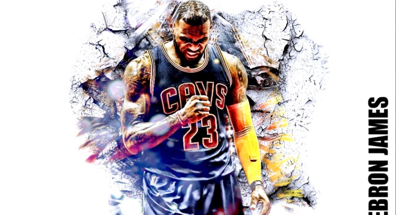 Lebron James Wallpaper Background - Lebron James Backgrounds , HD Wallpaper & Backgrounds