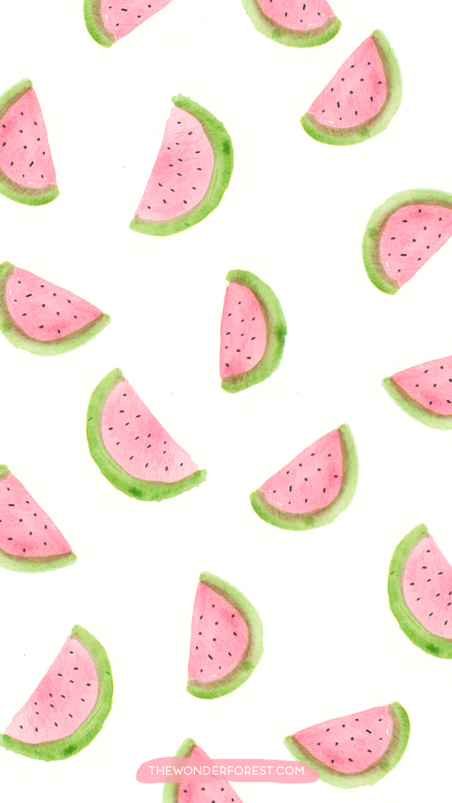 Iphone 4s - Pastel Watermelon Background , HD Wallpaper & Backgrounds