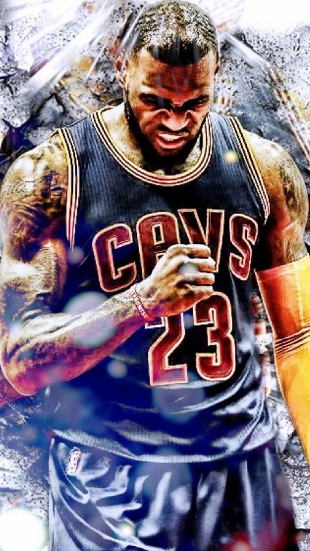 Lebron James Cavaliers Iphone Wallpaper Resolution - Lebron James Wallpaper Iphone 8 , HD Wallpaper & Backgrounds