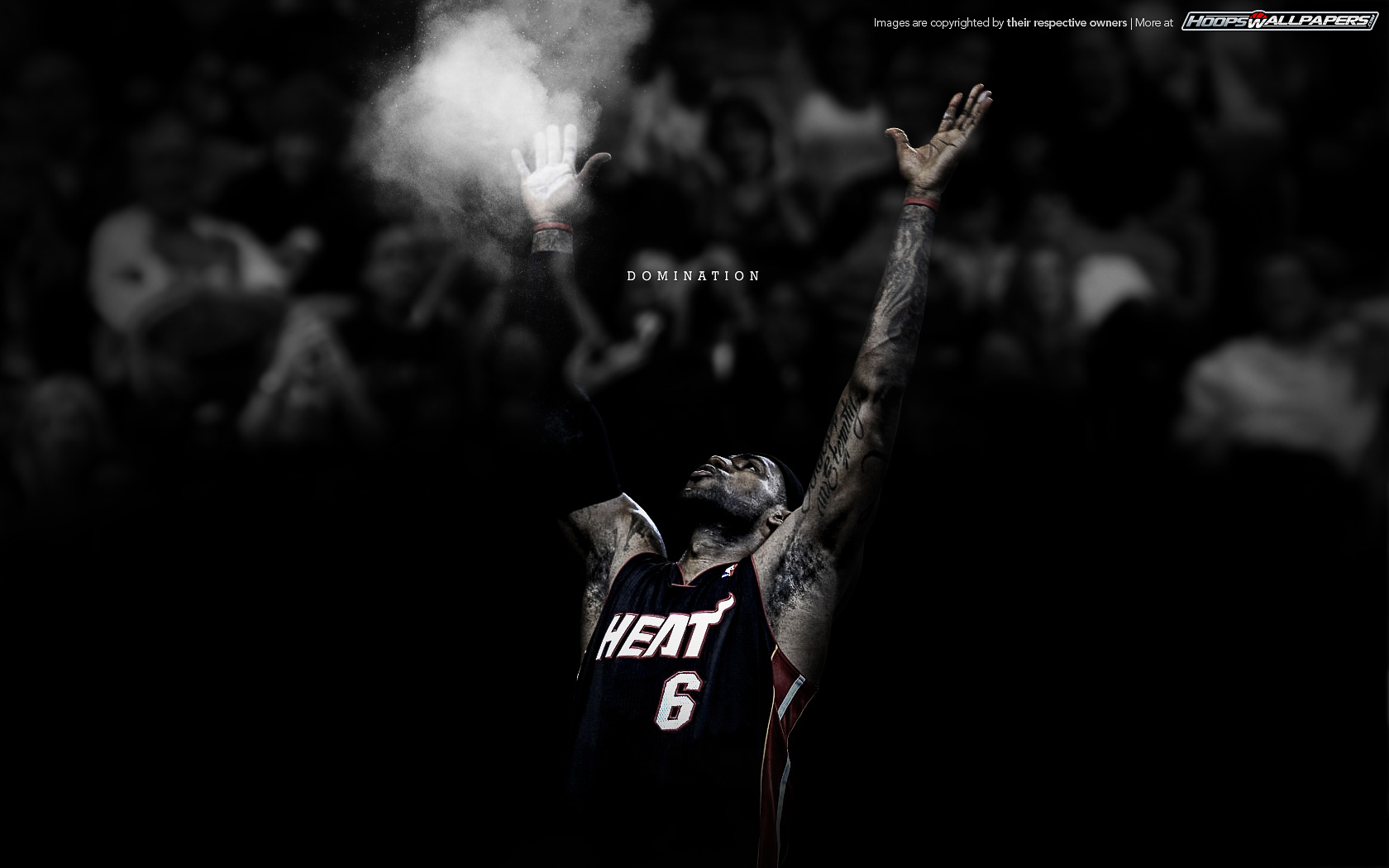 Lebron James Powder Toss Wallpaper 1680×1050 - Lebron James Miami Powder , HD Wallpaper & Backgrounds