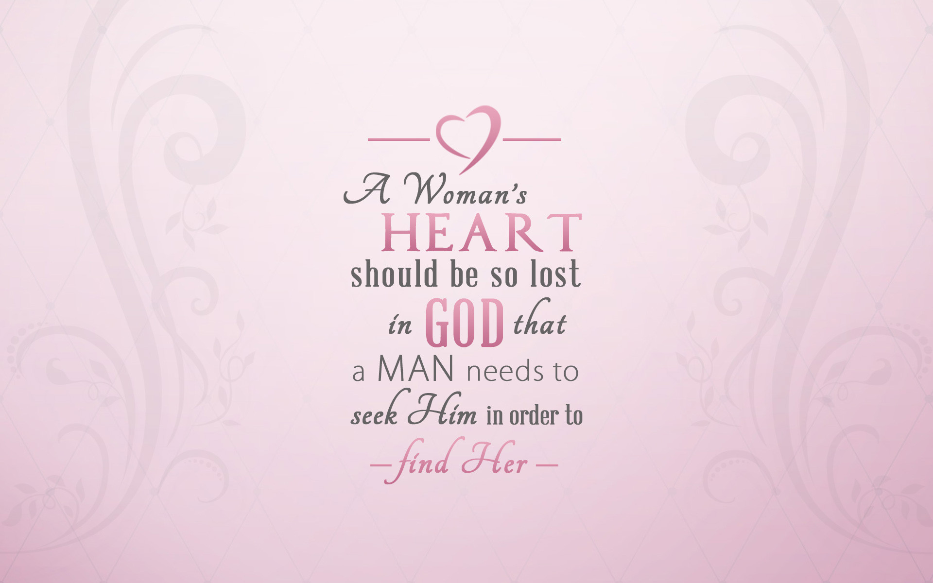 Woman's Heart Wallpaper - Christian Wallpaper For Women , HD Wallpaper & Backgrounds
