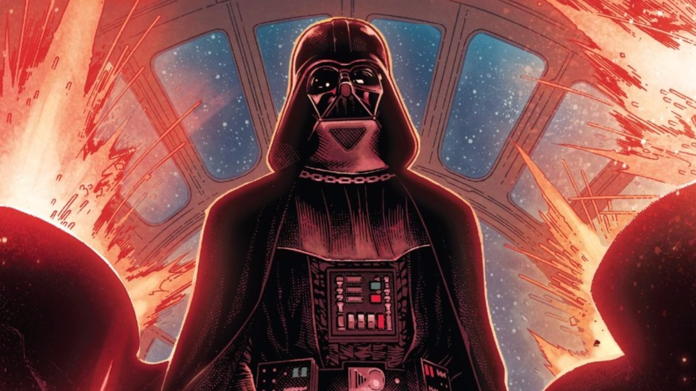 Lord Vader Wallpaper - Star Wars Darth Vader Comic Art , HD Wallpaper & Backgrounds