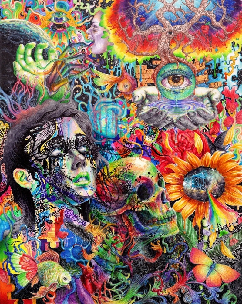 Trippy-wallpaper - Trippy Cool Wallpaper Iphone , HD Wallpaper & Backgrounds