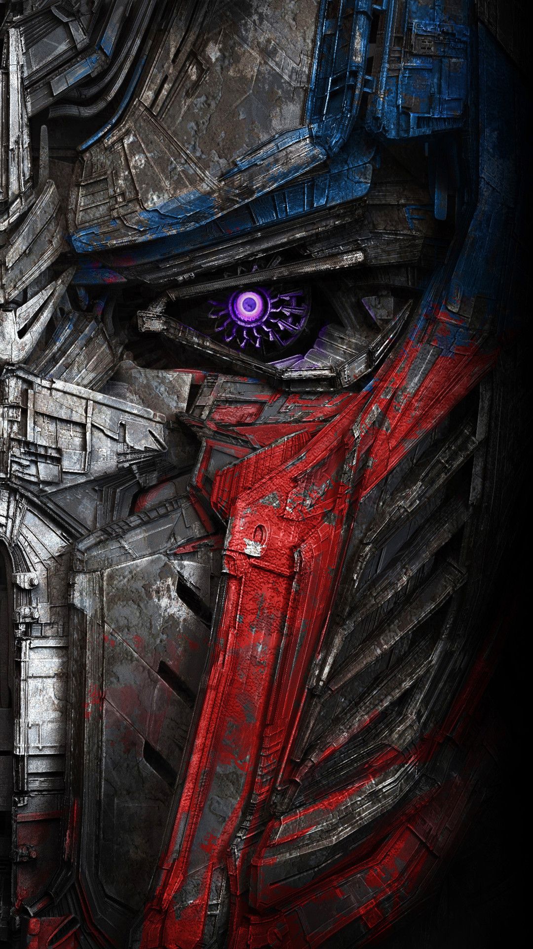 Wallpaper - Transformers Optimus Prime Face , HD Wallpaper & Backgrounds