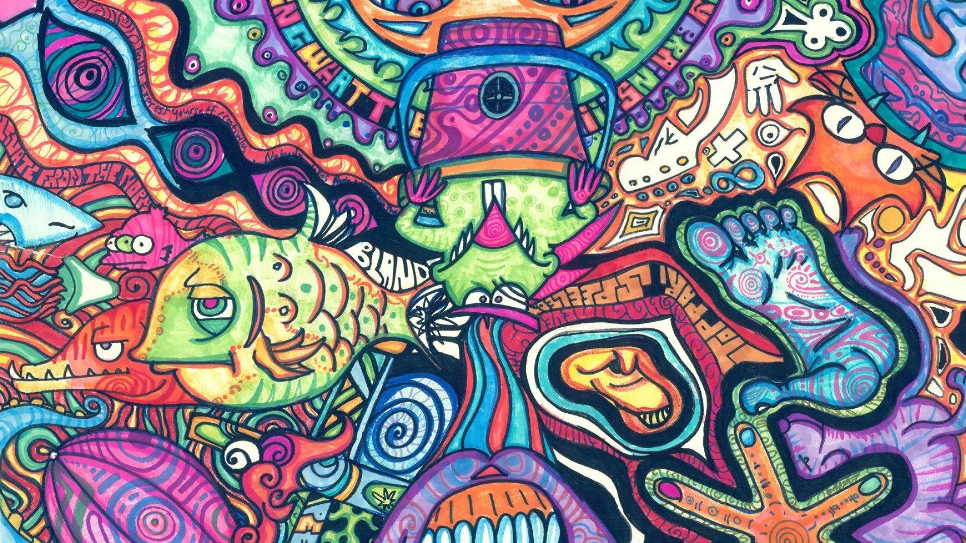 Psychedelic, , HD Wallpaper & Backgrounds