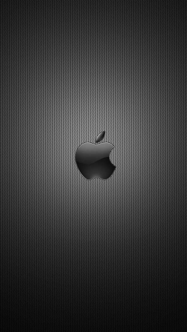 Dark Apple Logo Wallpaper For Iphone X 8 7 6 Free - Black Apple Wallpaper Iphone X , HD Wallpaper & Backgrounds